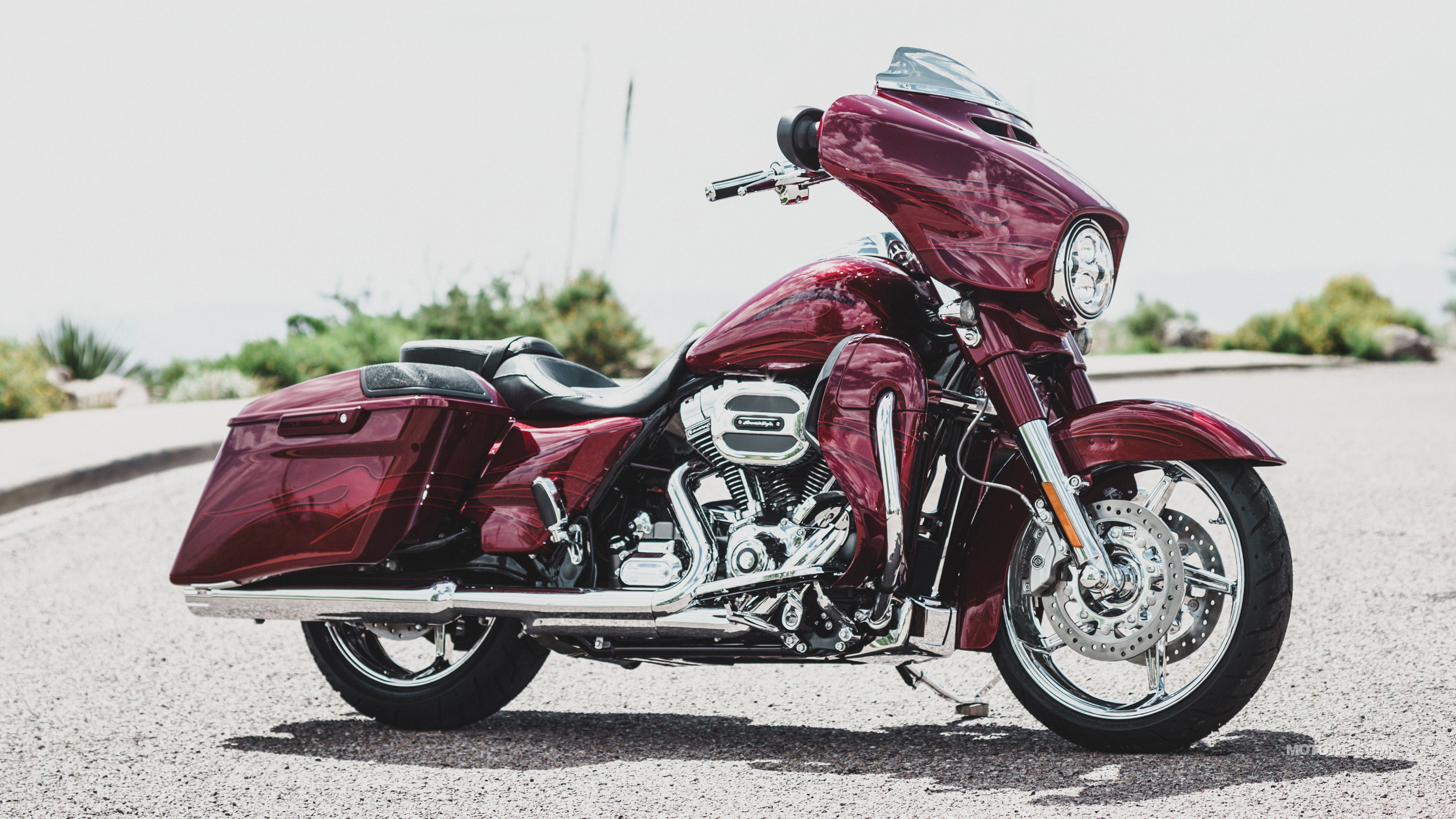 Motocicletas fondos de escritorio Harley-Davidson CVO Street Glide - 2016