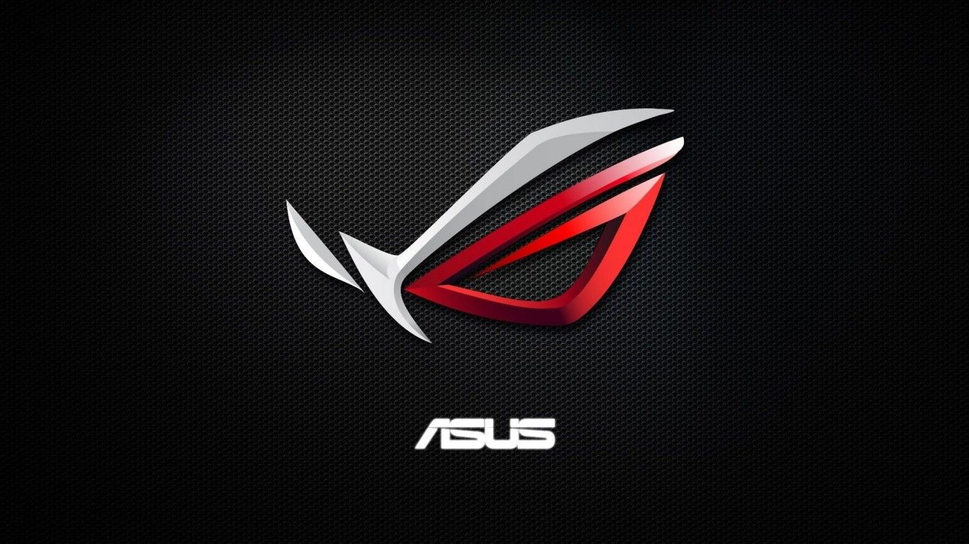 Descargar 1366x768 Asus, Republic Of Gamers, Logo, Rog Wallpapers para