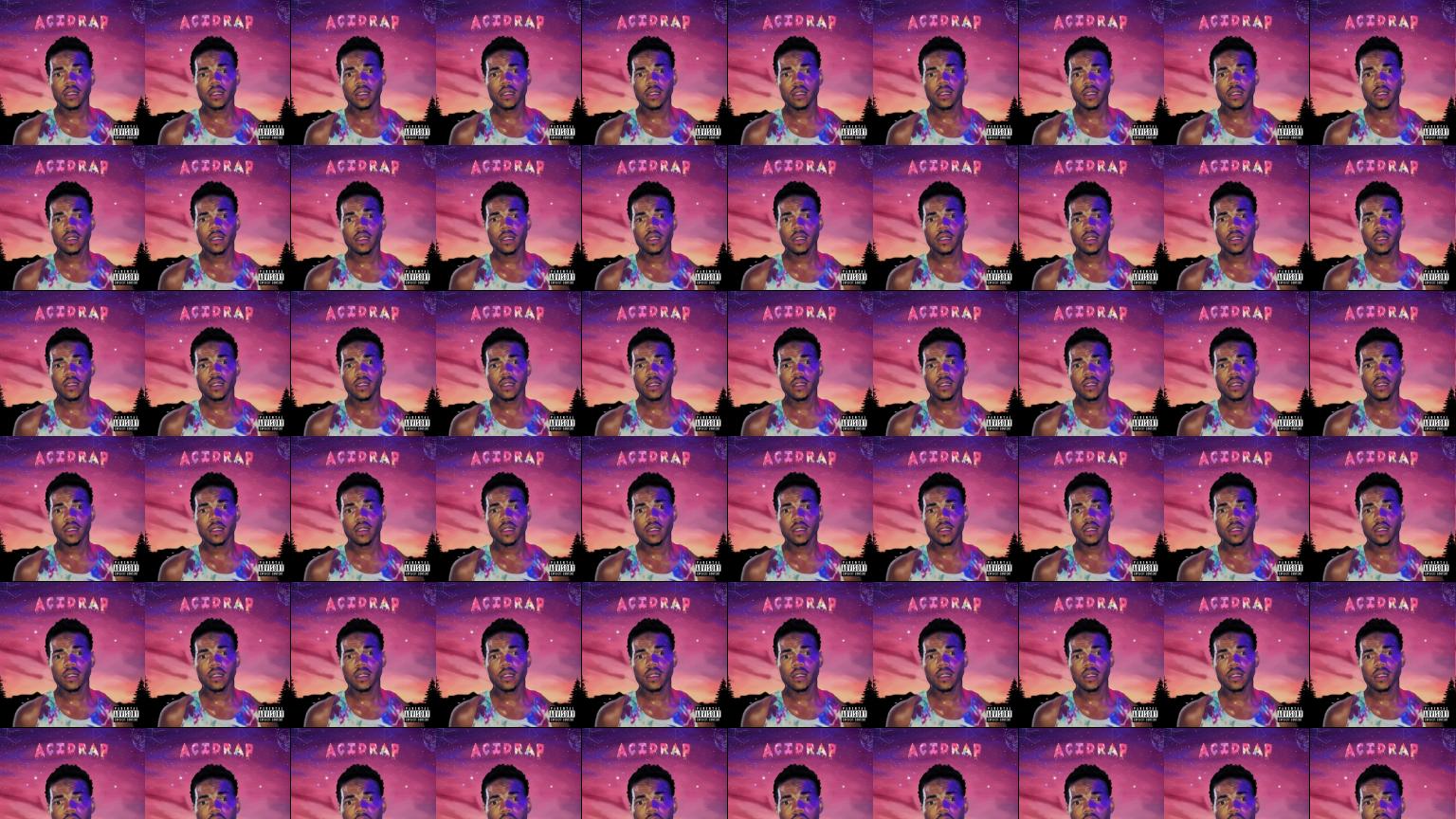 Chance Rapper Acid Rap Wallpaper «Fondo de escritorio en mosaico