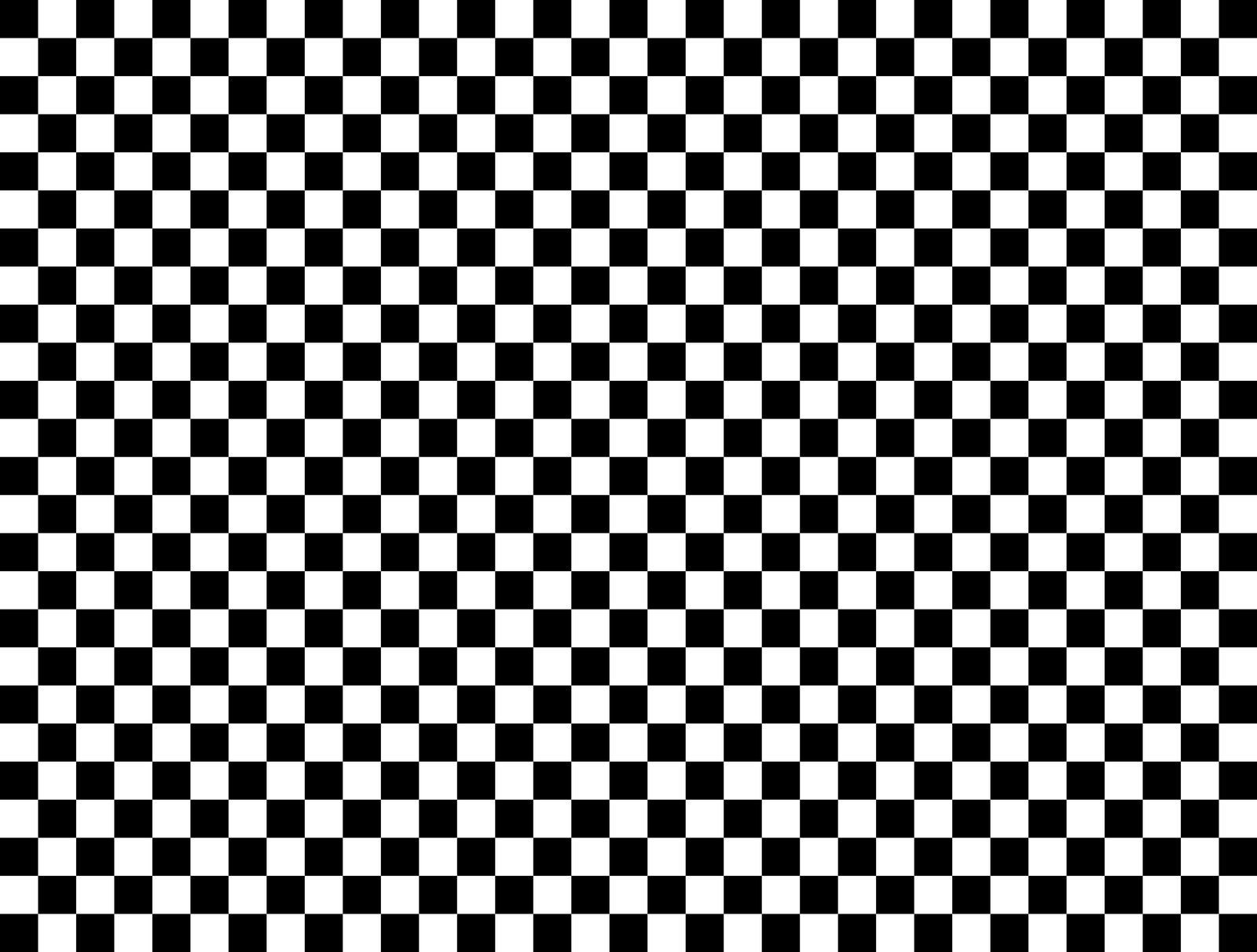 Papel pintado a cuadros en blanco y negro Cute Baby Couple - Litle Pups