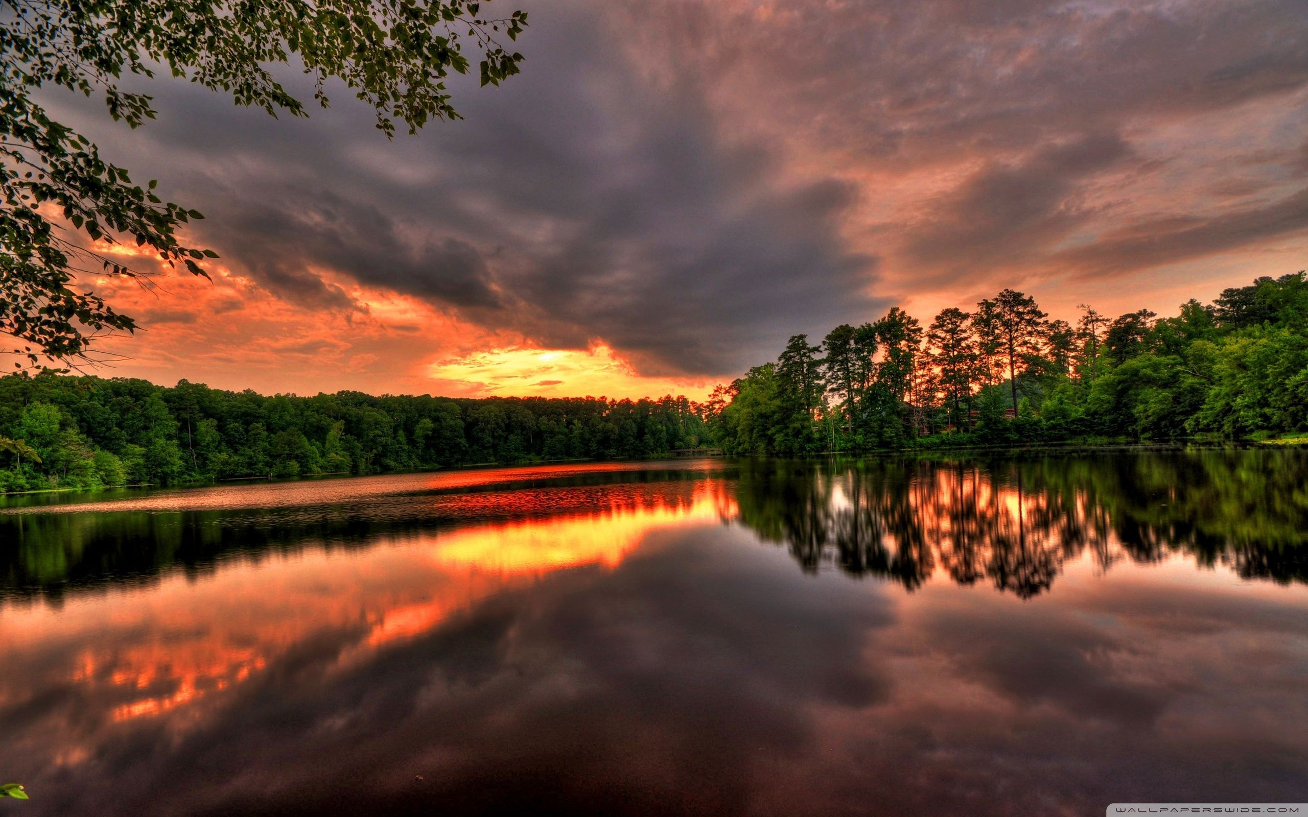 60+ River Sunset Wallpapers - Descargar