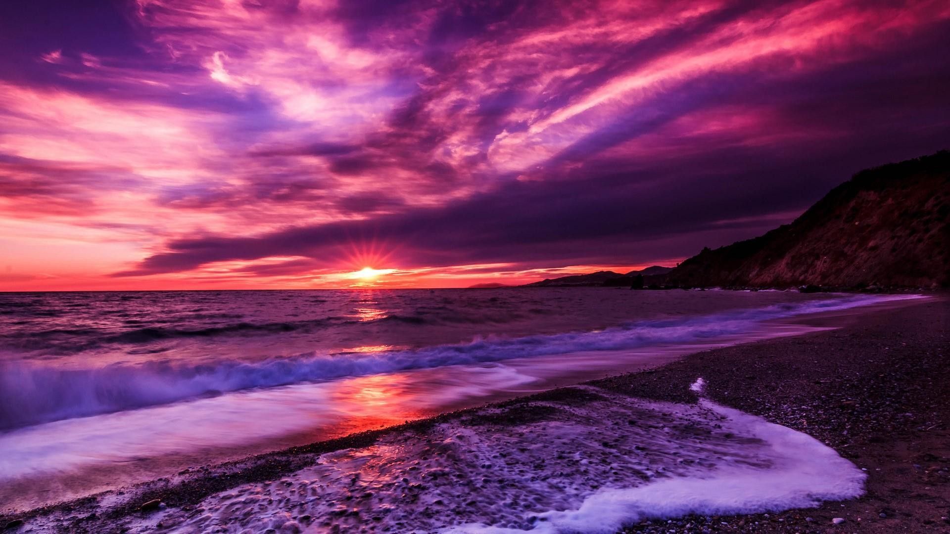 76+ fondos de pantalla HD Sunset