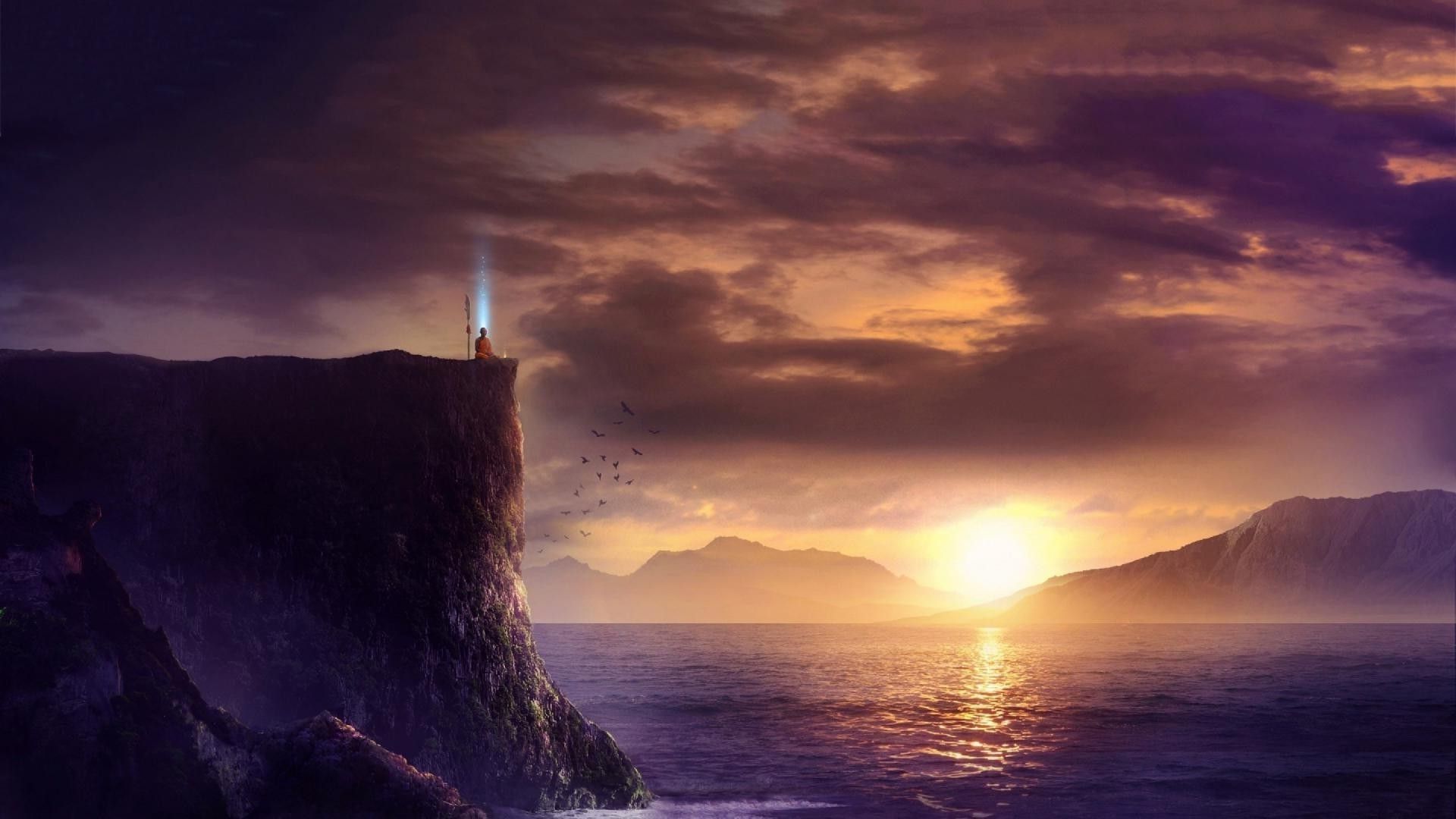 Fantasy Sunset Wallpaper 7 - 1920 X 1080 | stmed.net