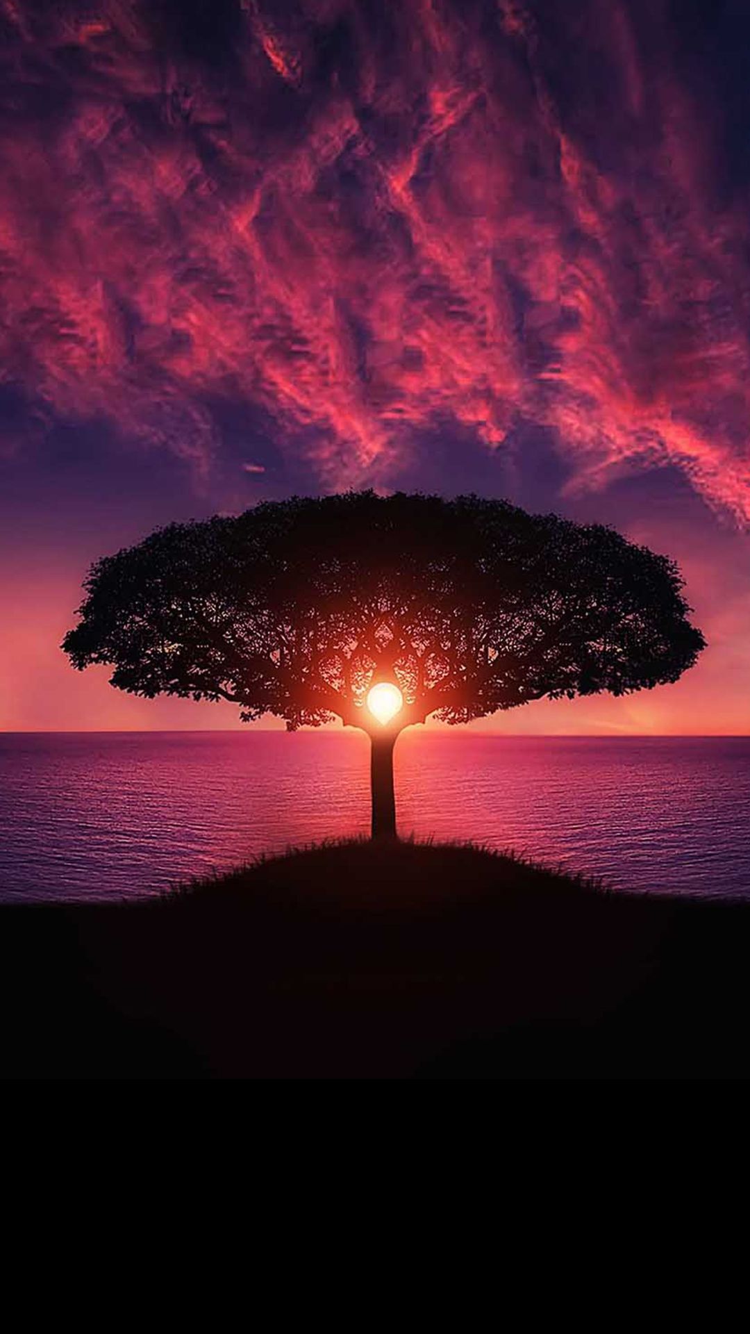 Magic Sunset Phone Wallpaper - Fondo de pantalla de Sunset para teléfono (# 9010