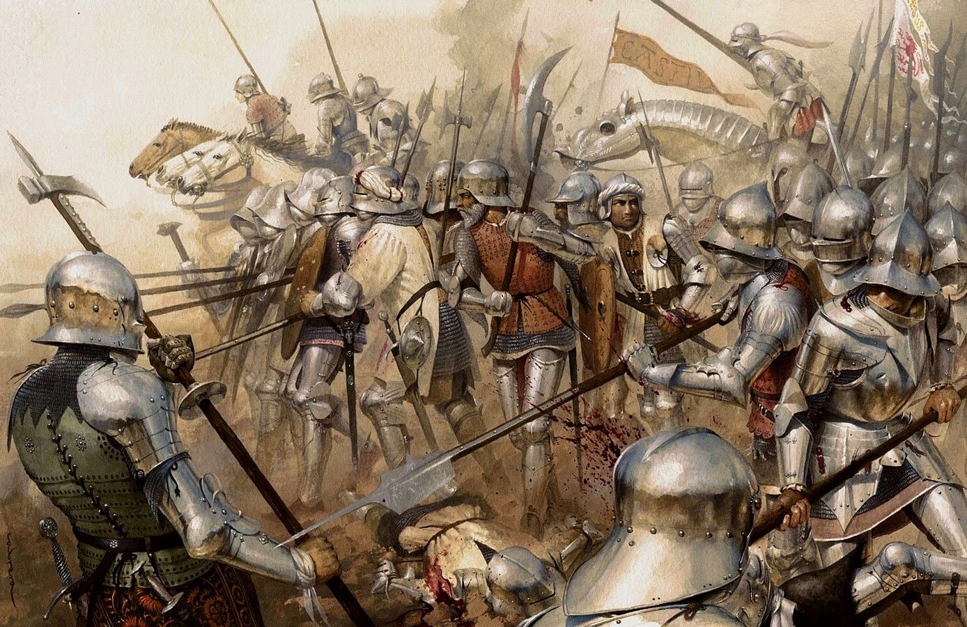 Medieval Batt HD Wallpaper, imágenes de fondo