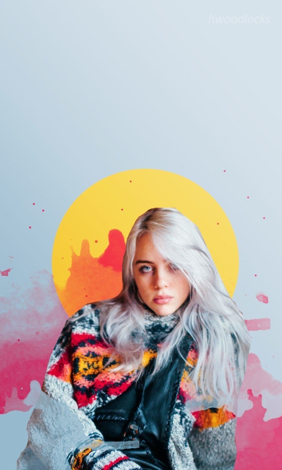 Fondo de pantalla de Billie Eilish 900x1500