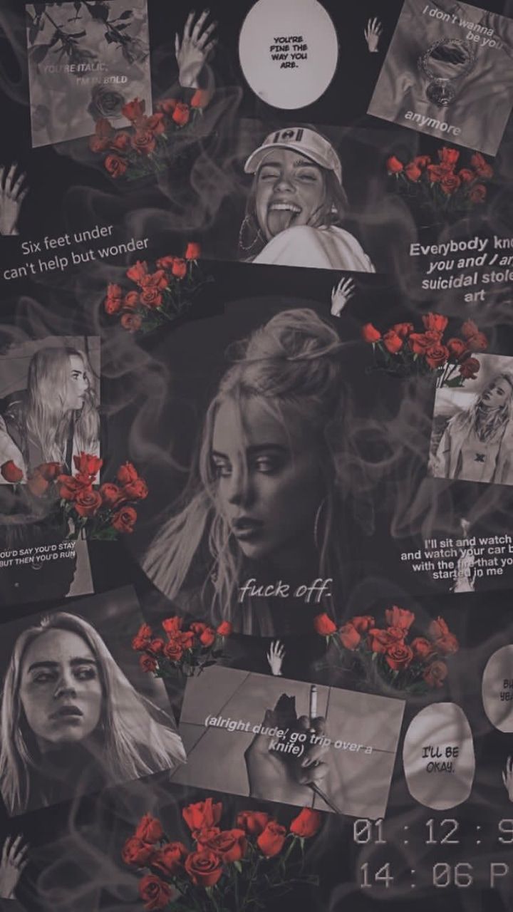 Fondo de pantalla de Billie Eilish 720x1280