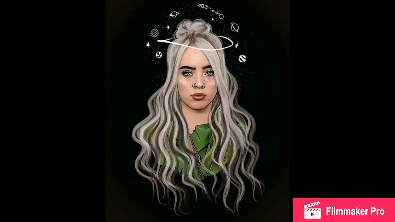 Fondo de pantalla de Billie Eilish 1280x720