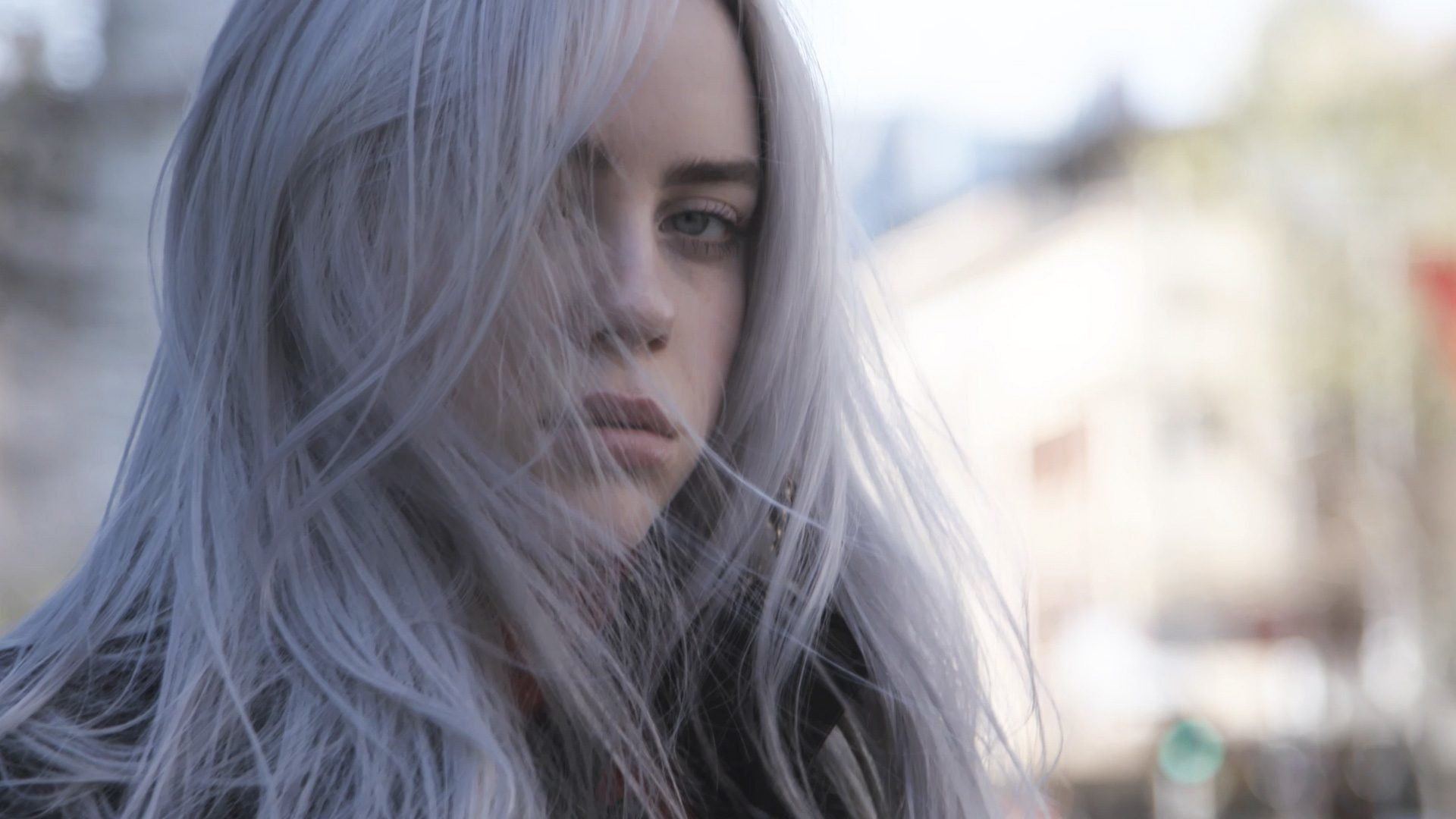 Fondo de pantalla de Billie Eilish 1920x1080