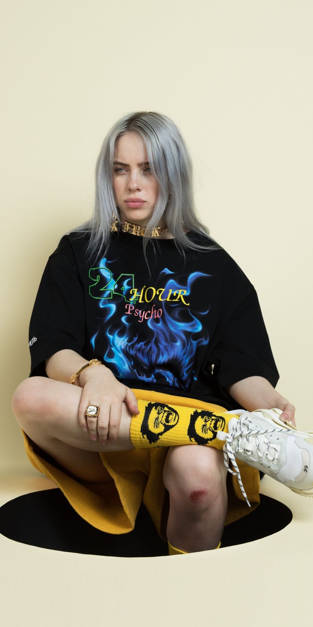 Fondo de pantalla de Billie Eilish 1080x2160