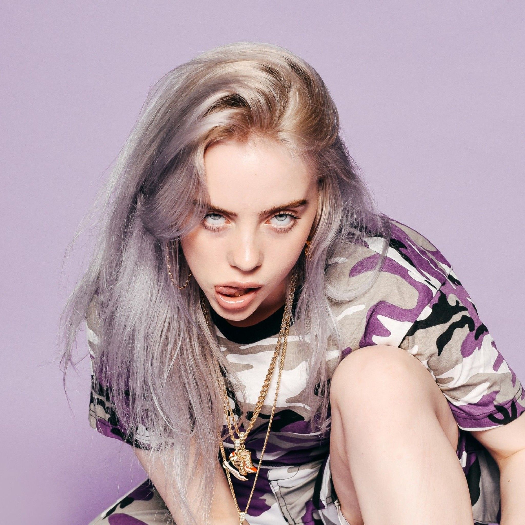 Fondo de pantalla de Billie Eilish 2048x2048