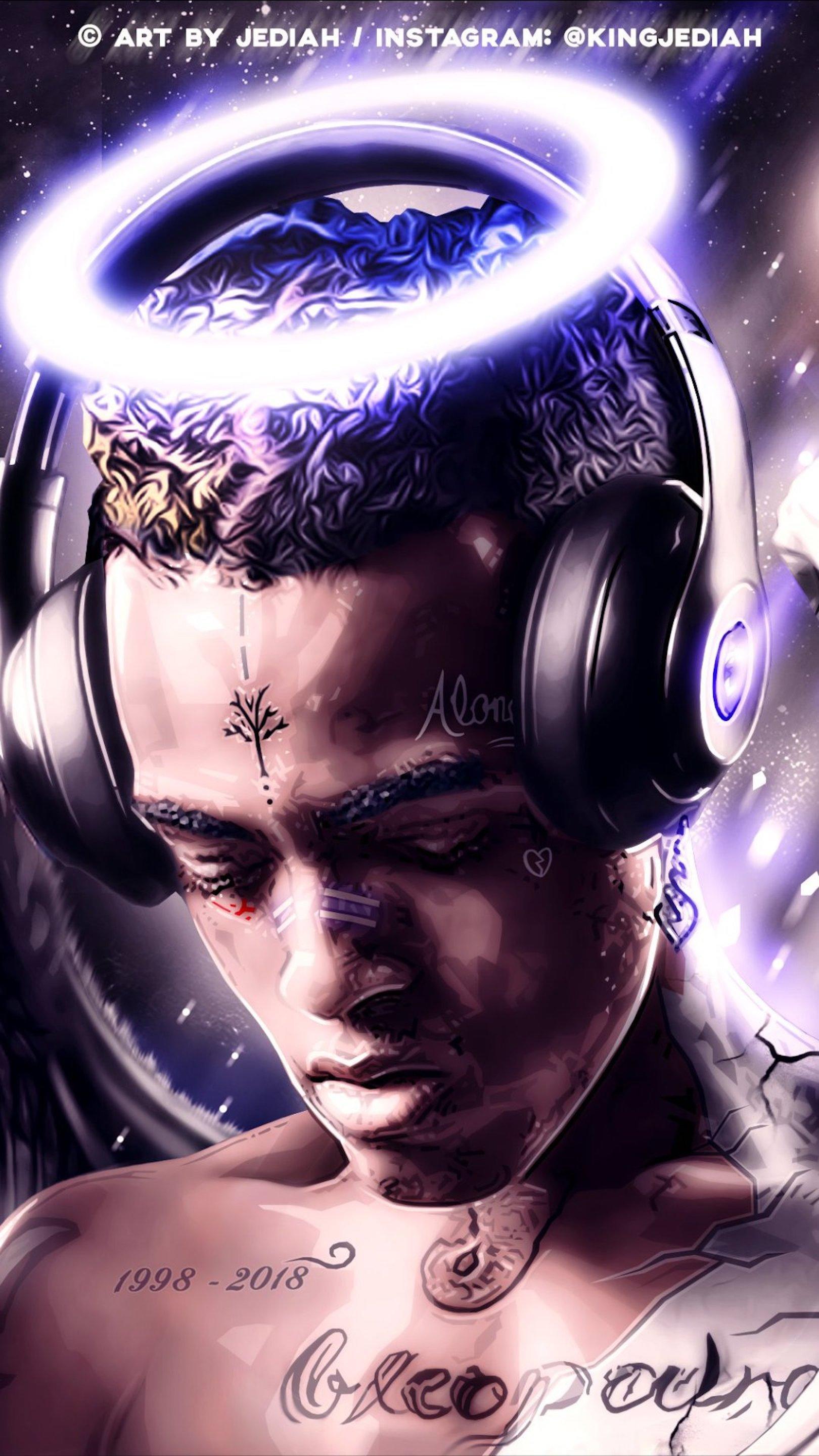 Fondo de pantalla de XXXTentacion 1620x2880