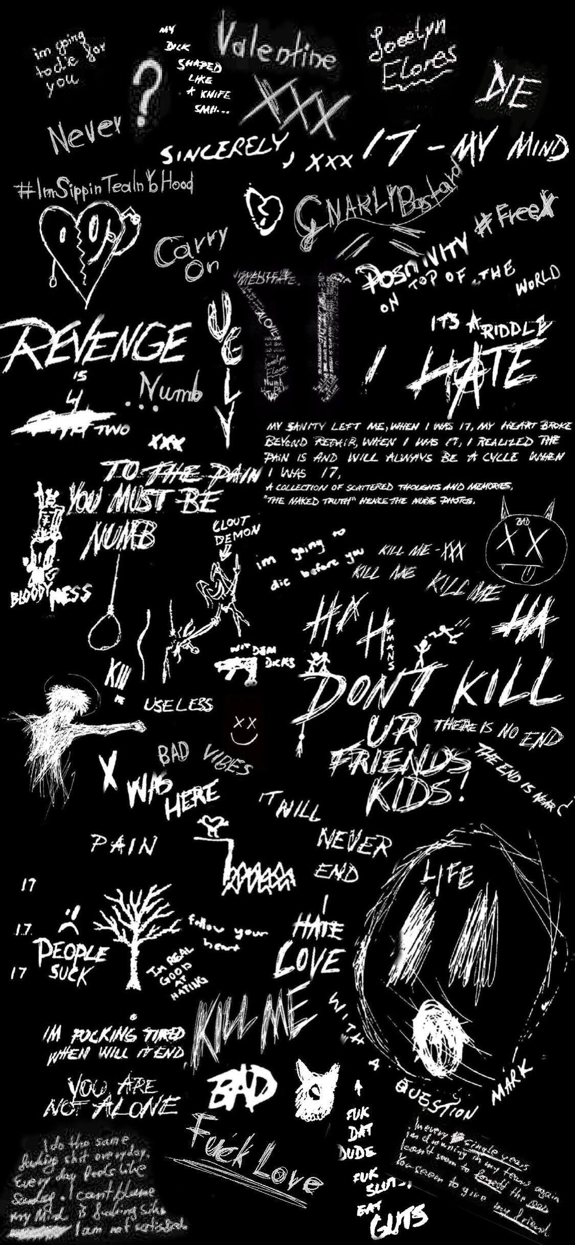Fondo de pantalla de XXXTentacion 1125x2436