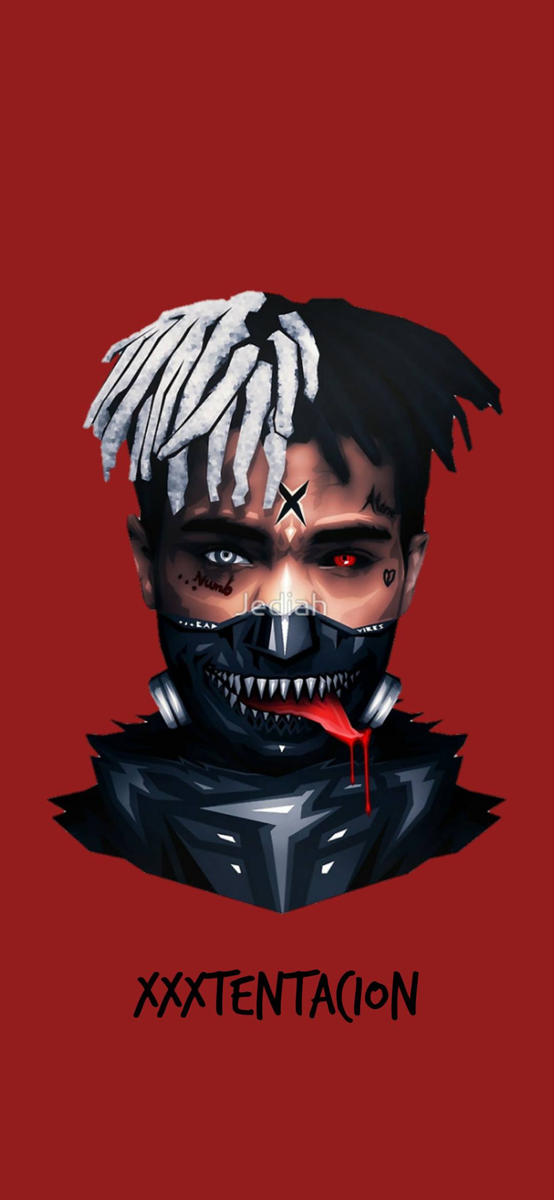 Fondo de pantalla de XXXTentacion 1080x2340