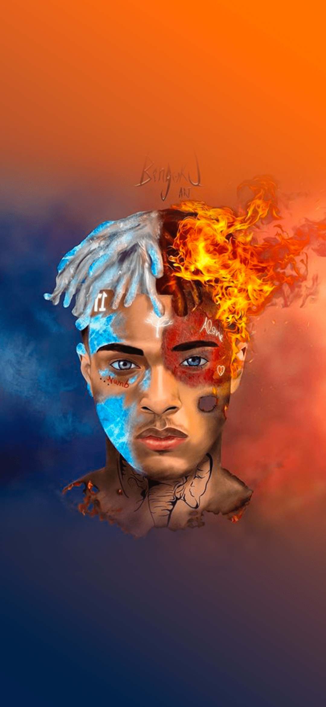 Fondo de pantalla de XXXTentacion 1080x2340
