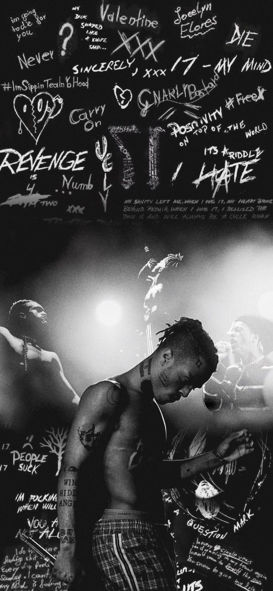 Fondo de pantalla de XXXTentacion 946x2048