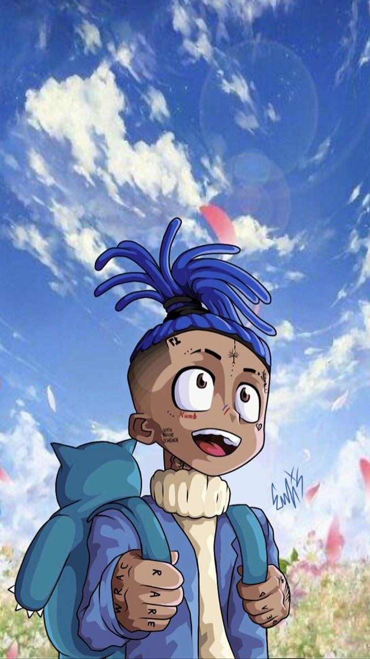Fondo de pantalla de XXXTentacion 750x1334