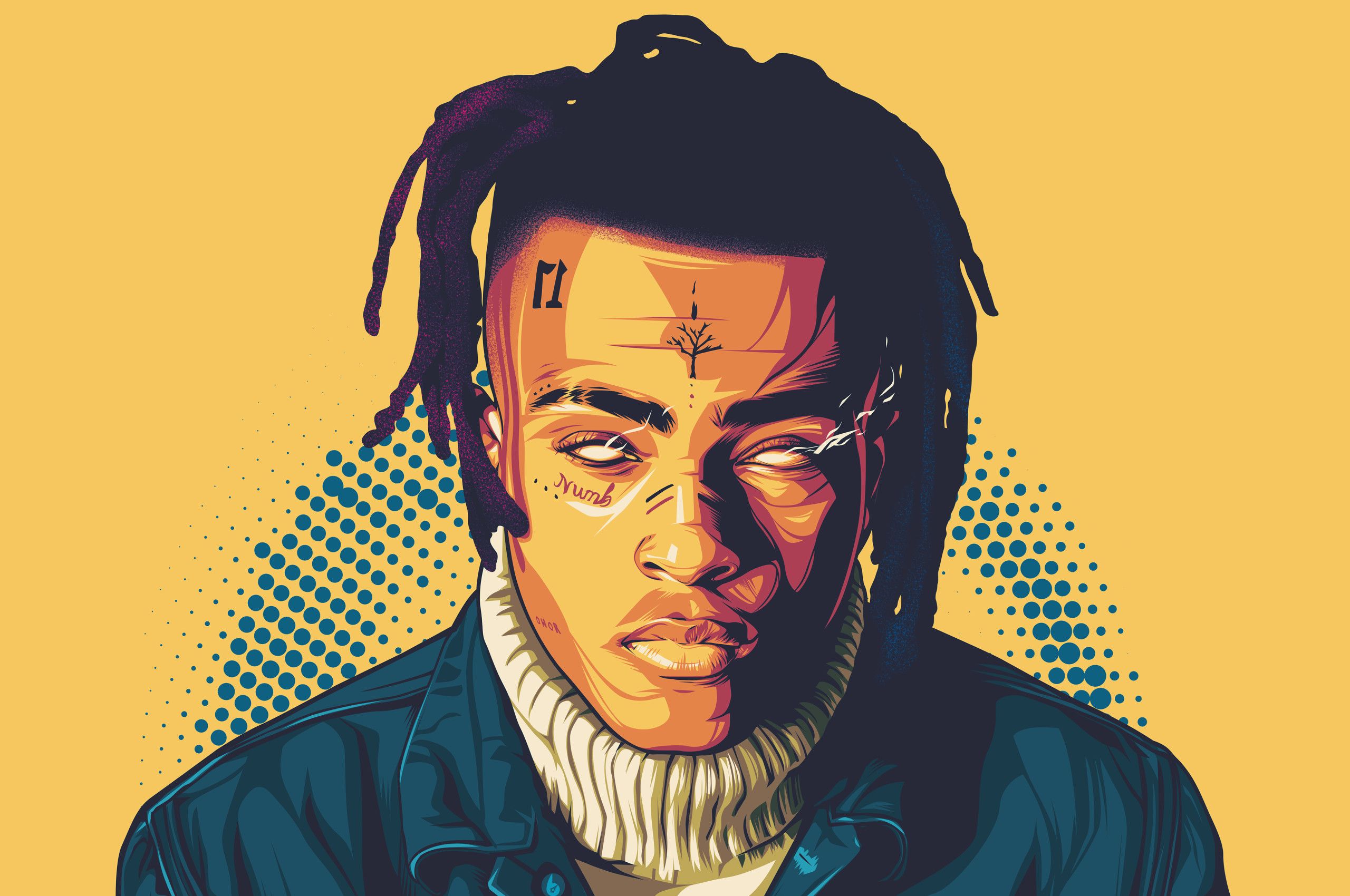 Fondo de pantalla de XXXTentacion 2560x1700