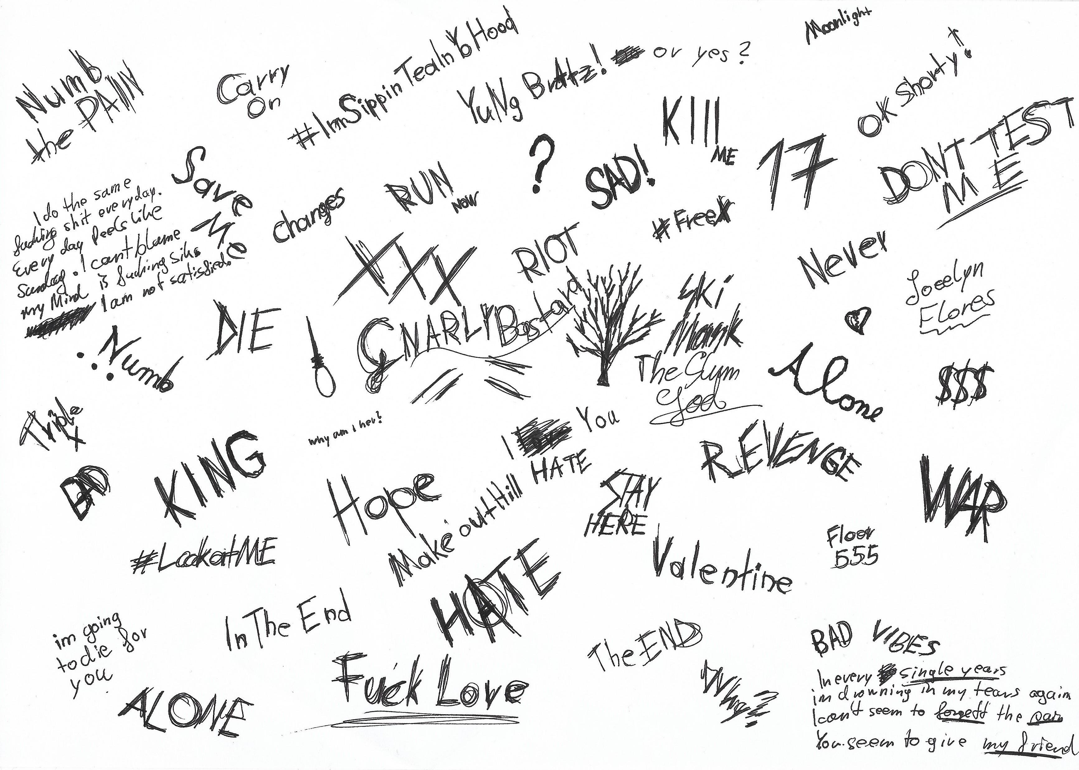 Fondo de pantalla de XXXTentacion 3465x2473