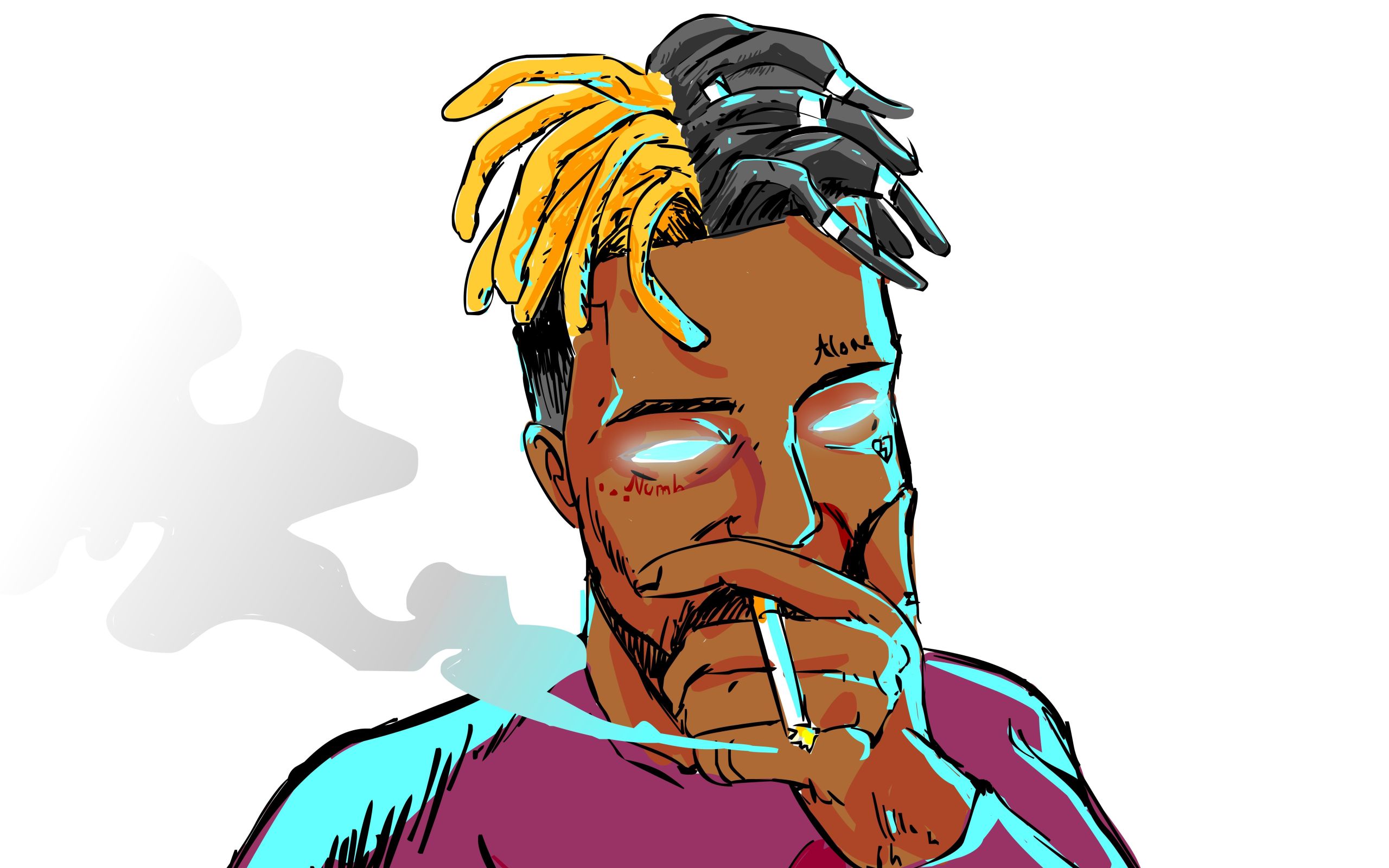 Fondo de pantalla de XXXTentacion 2560x1600