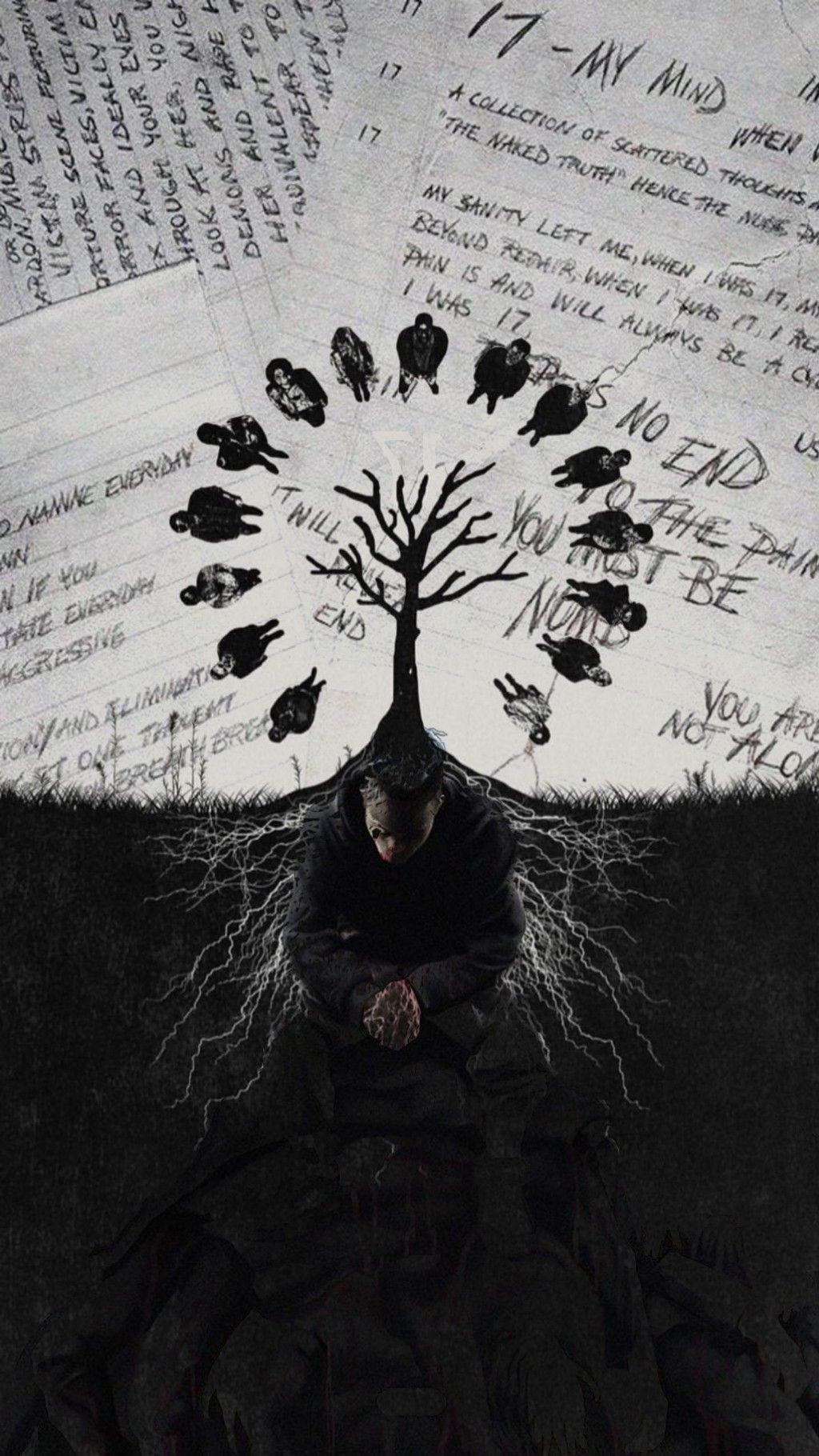 Fondo de pantalla de XXXTentacion 1024x1820