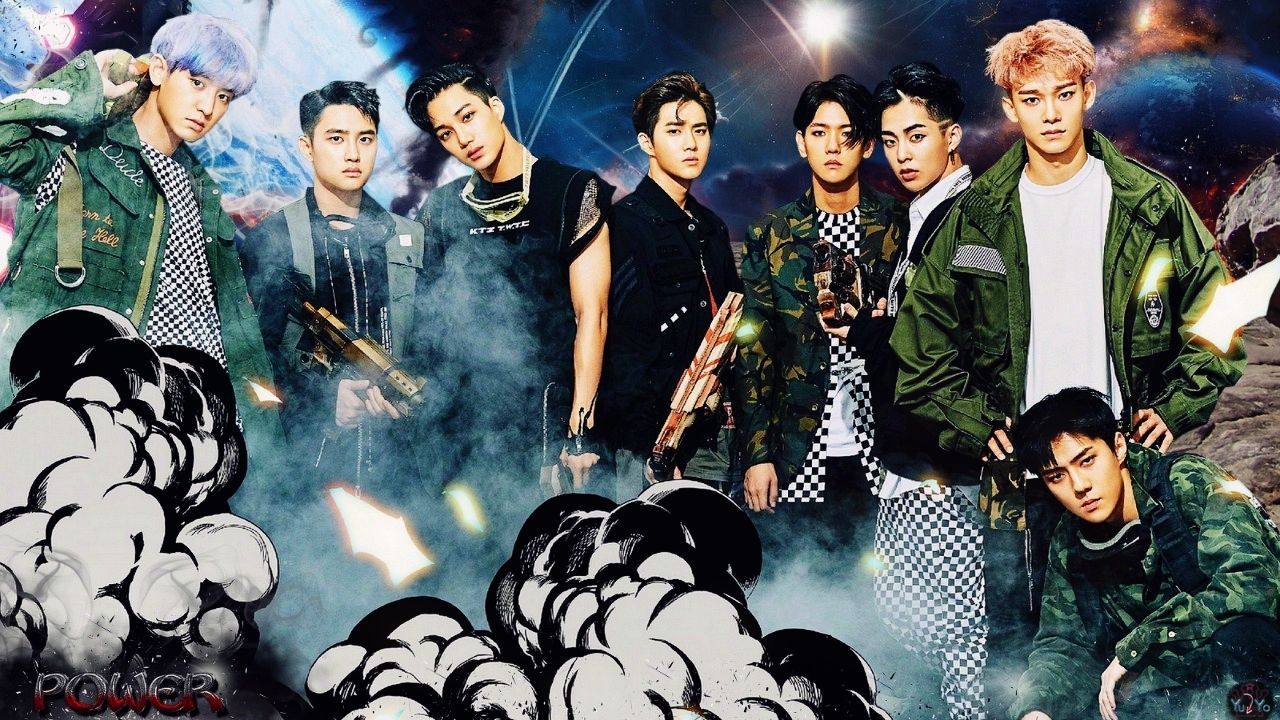 Fondo de pantalla de EXO 1280x720