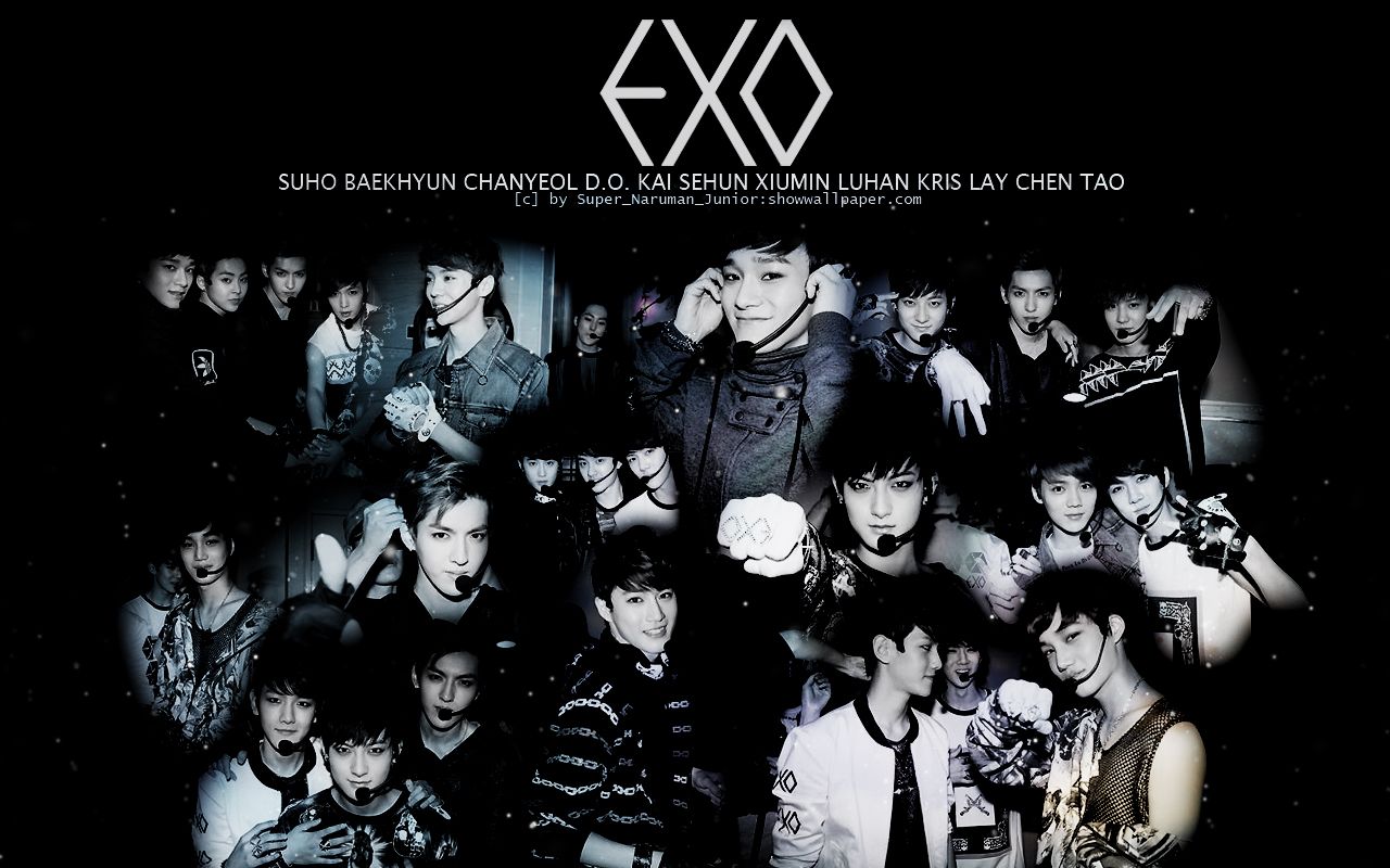 Fondo de pantalla de EXO 1280x800