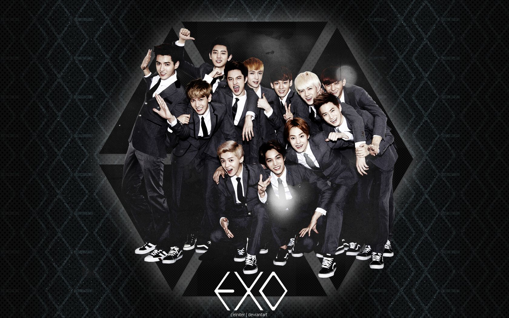 Fondo de pantalla de EXO 1680x1050