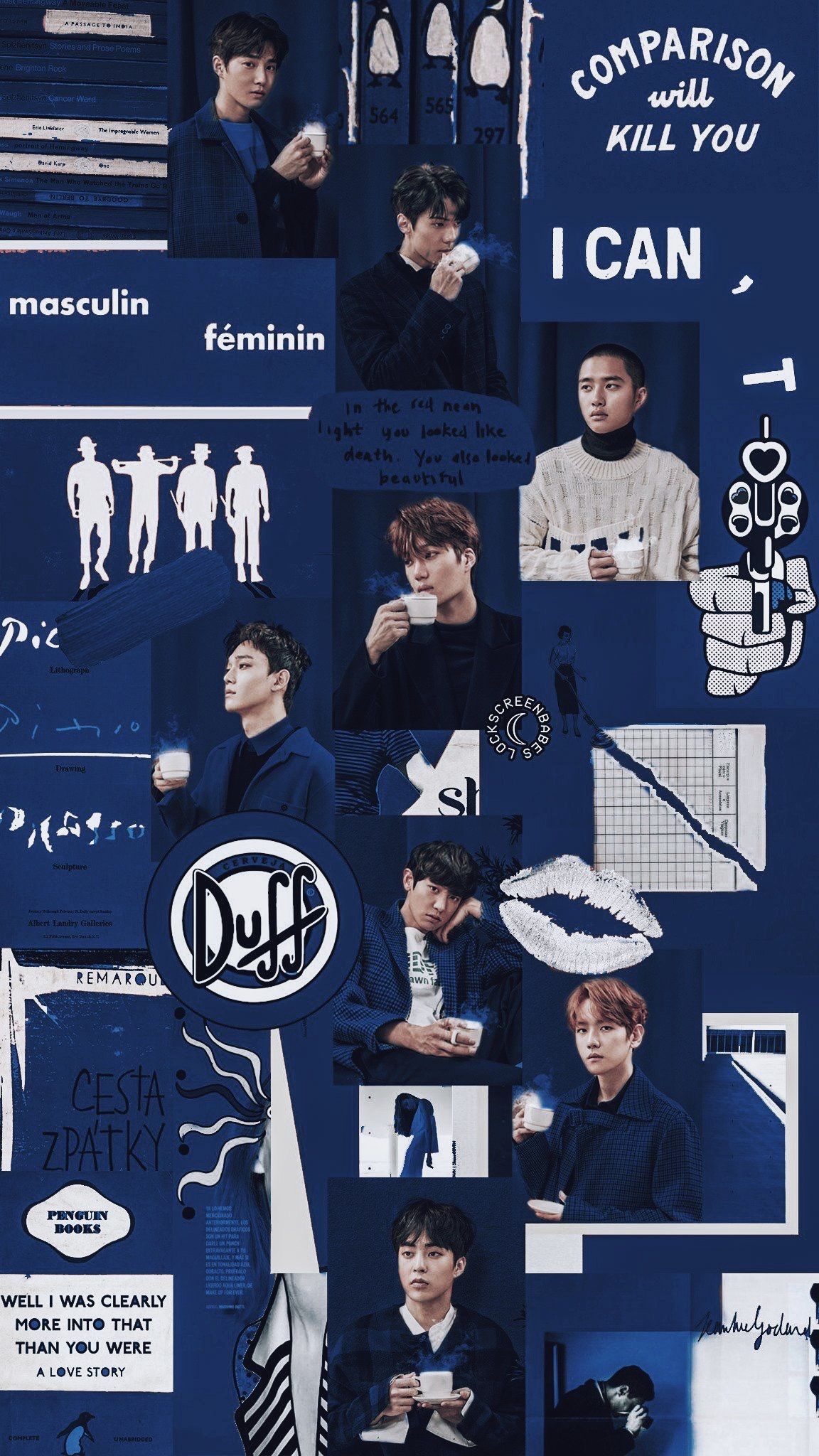 Fondo de pantalla de EXO 1152x2048