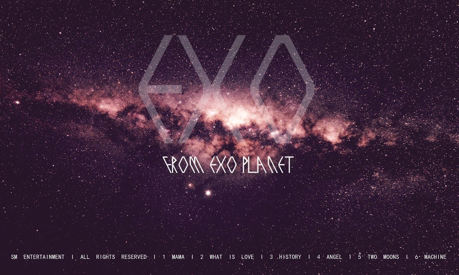 Fondo de pantalla de EXO 1600x960