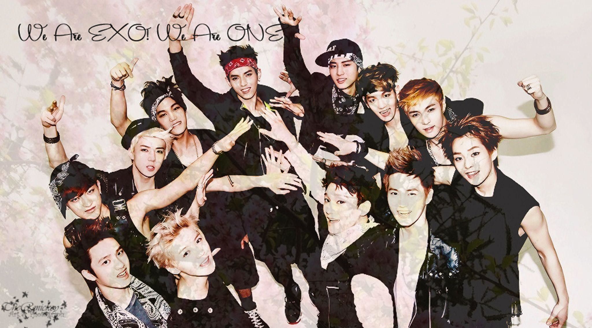 Fondo de pantalla de EXO 2048x1138