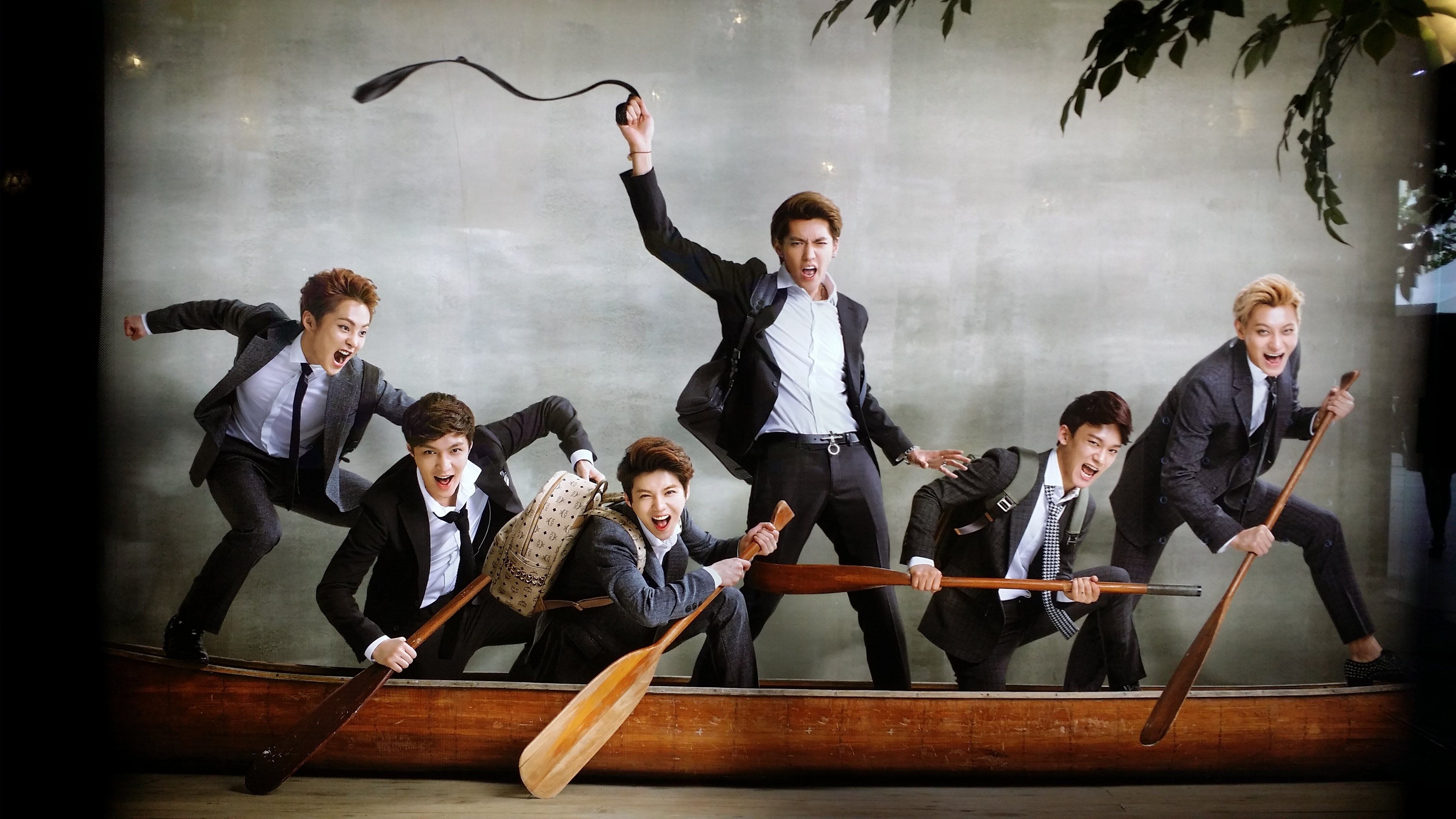Fondo de pantalla de EXO 4128x2322