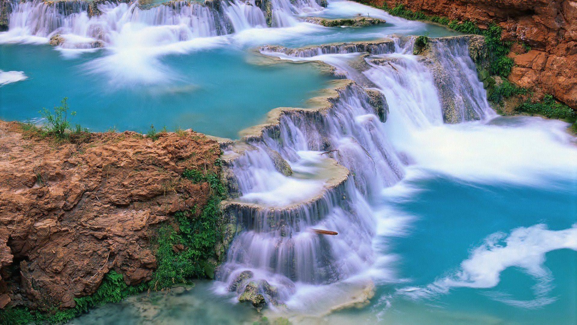 Fondo de pantalla de cascada 1920x1080