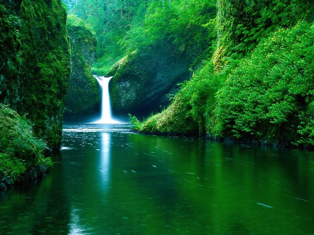 Fondo de pantalla de cascada 1024x768