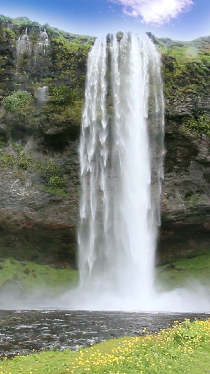 Fondo de pantalla de cascada 720x1280
