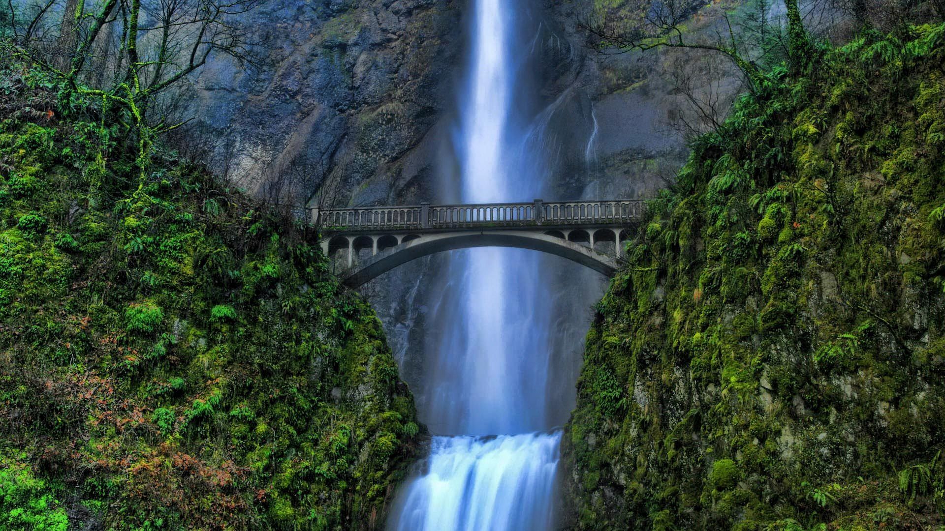 Fondo de pantalla de cascada 1920x1080