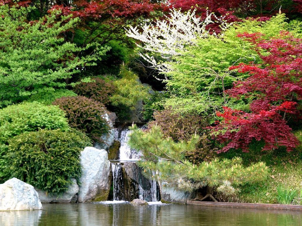 Fondo de pantalla de cascada 1024x768