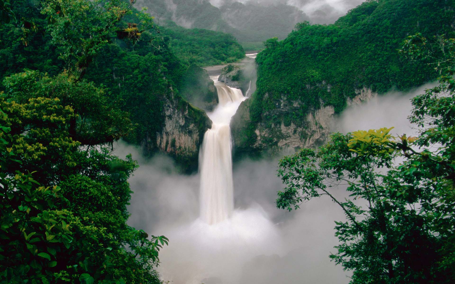 Fondo de pantalla de cascada 1920x1200