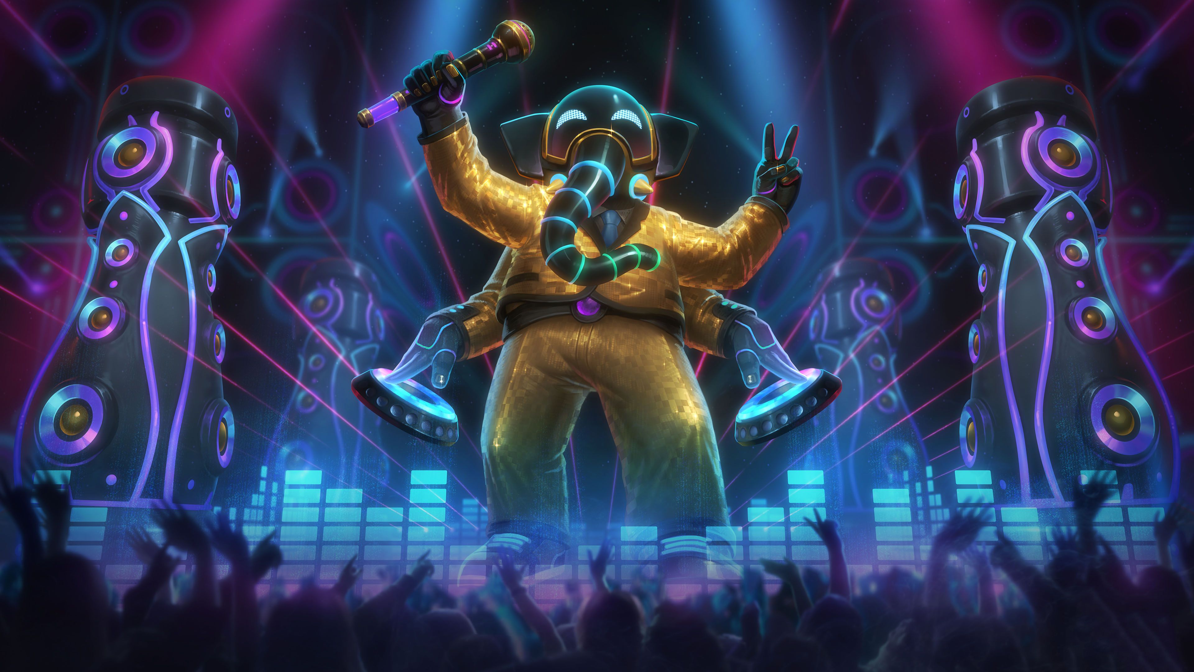 Ilustraciones de DJ Ohm, artista HD, fondos de pantalla 4k, imágenes, fondos