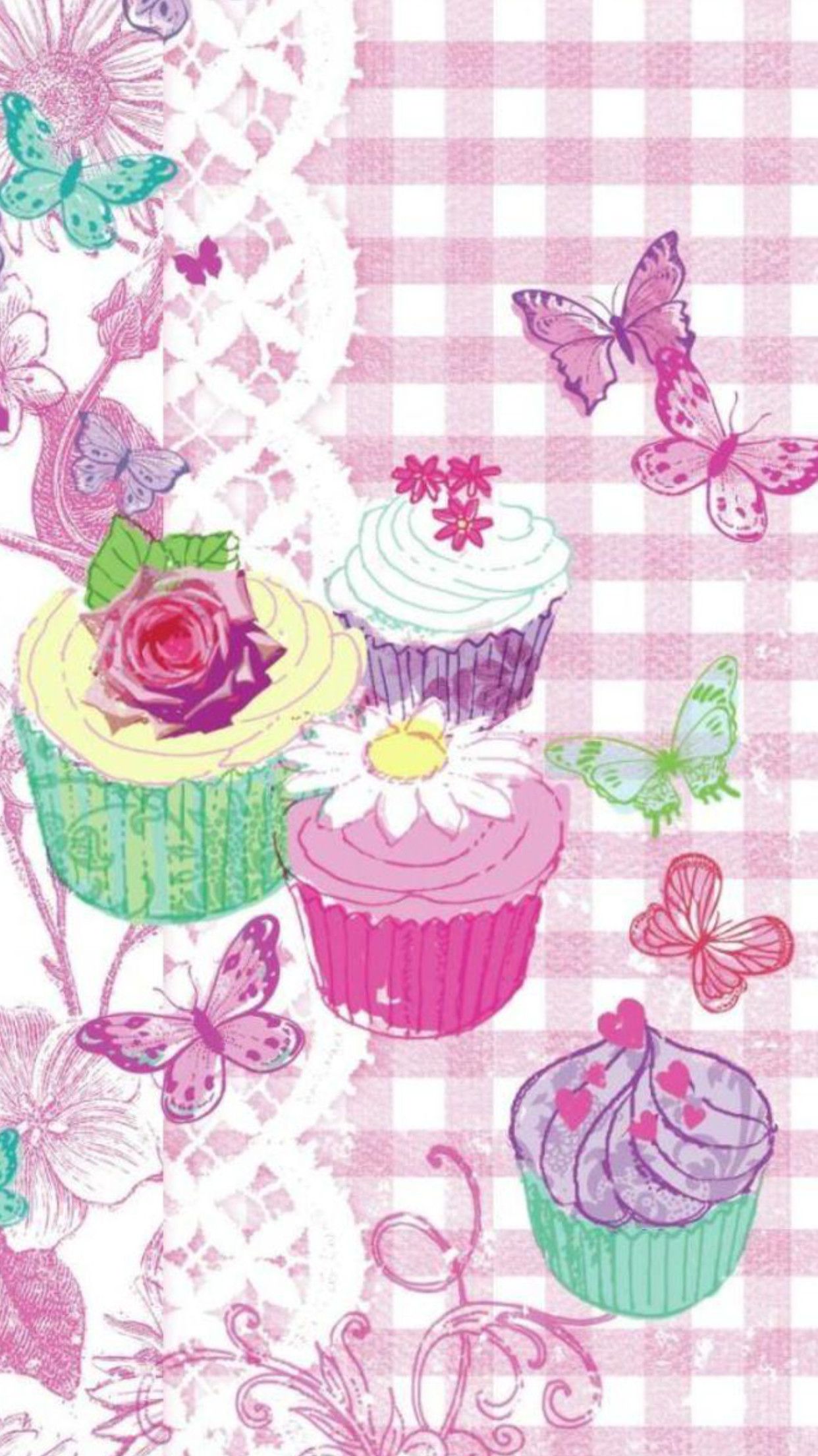 Más de 63 fondos de pantalla de Pink Cupcake