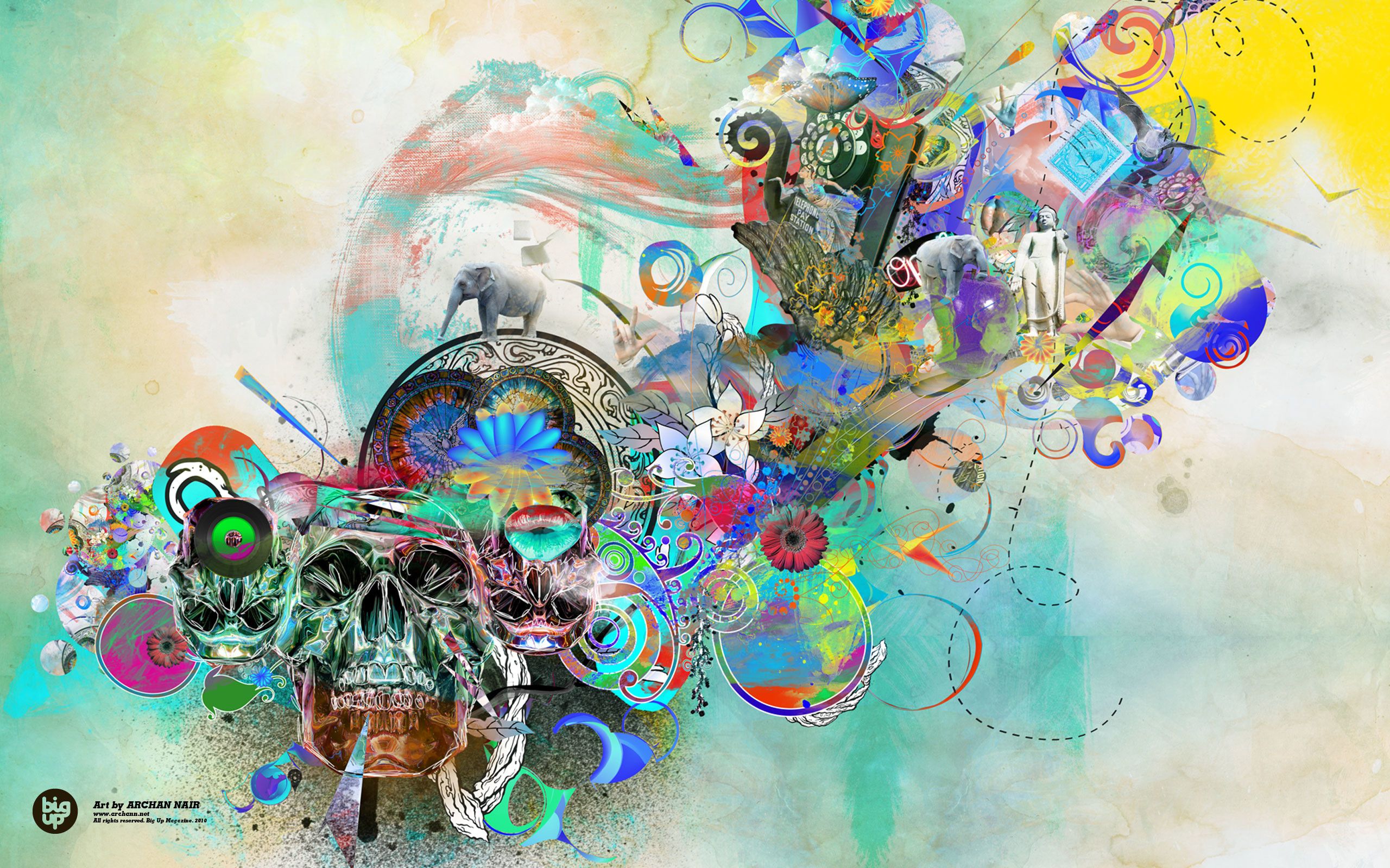 Más de 73 fondos de pantalla de arte abstracto