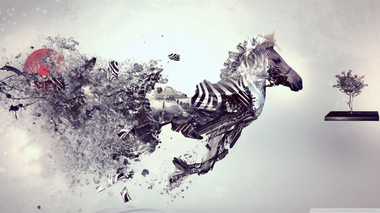 DISINTEGRATION - Papel pintado de arte abstracto | 1920x1080 | 492350