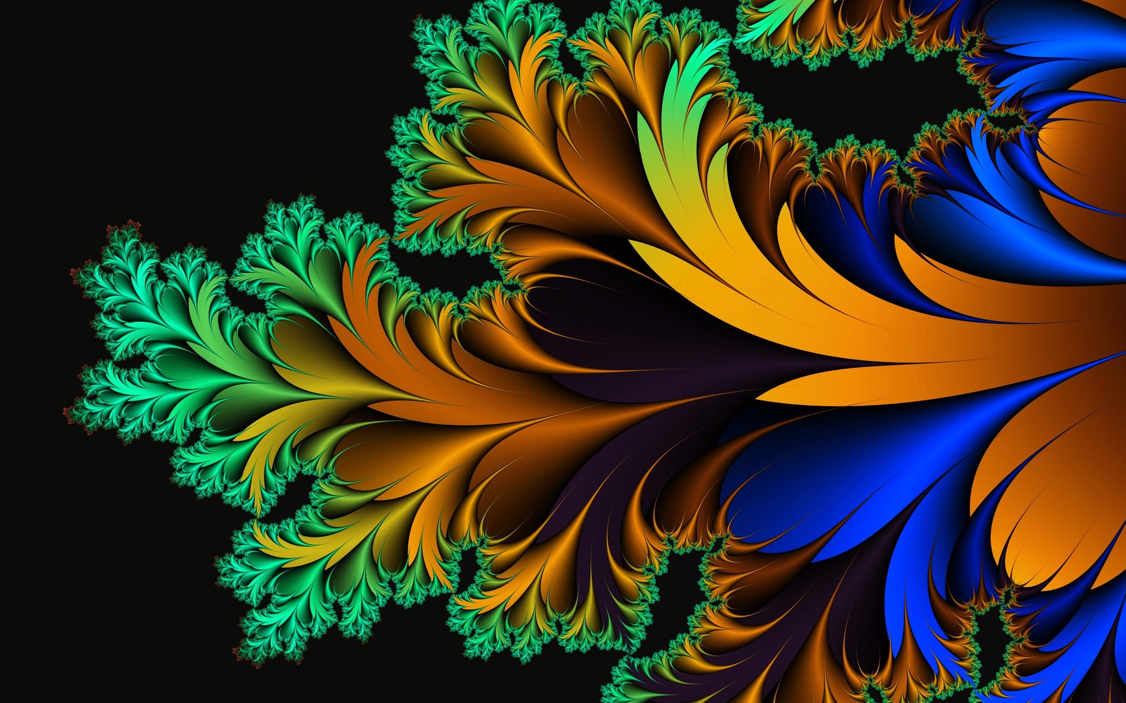 abstracto, arte, fondo, colorido, colores, flores, brillante