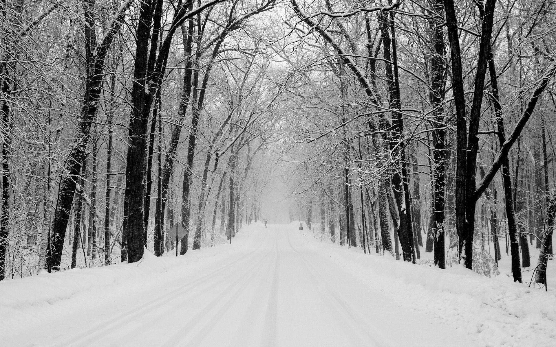 Más de 35 fondos de pantalla de Snowy Road - Descarga