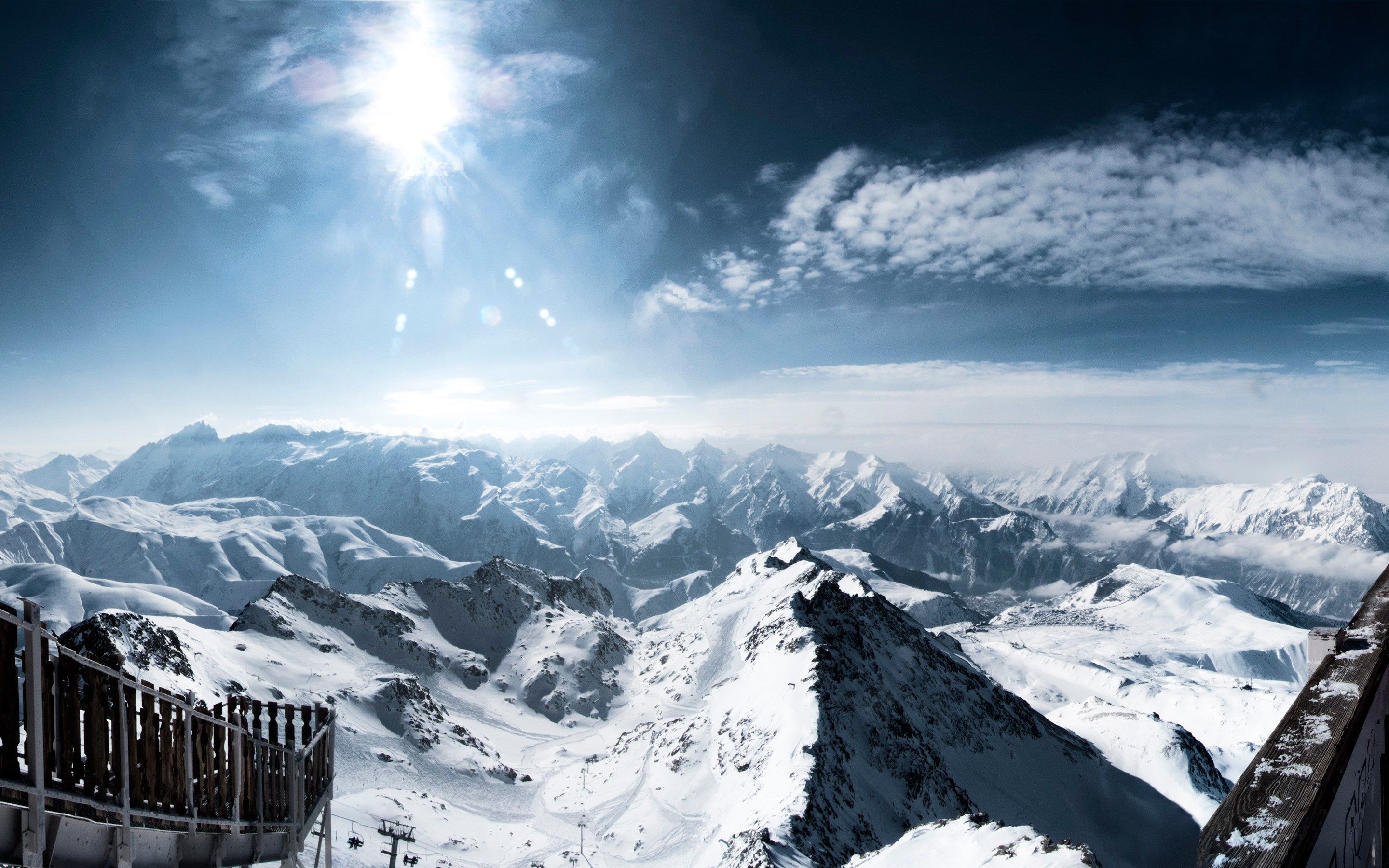 Fondos de Alpes nevados [2880x1800]