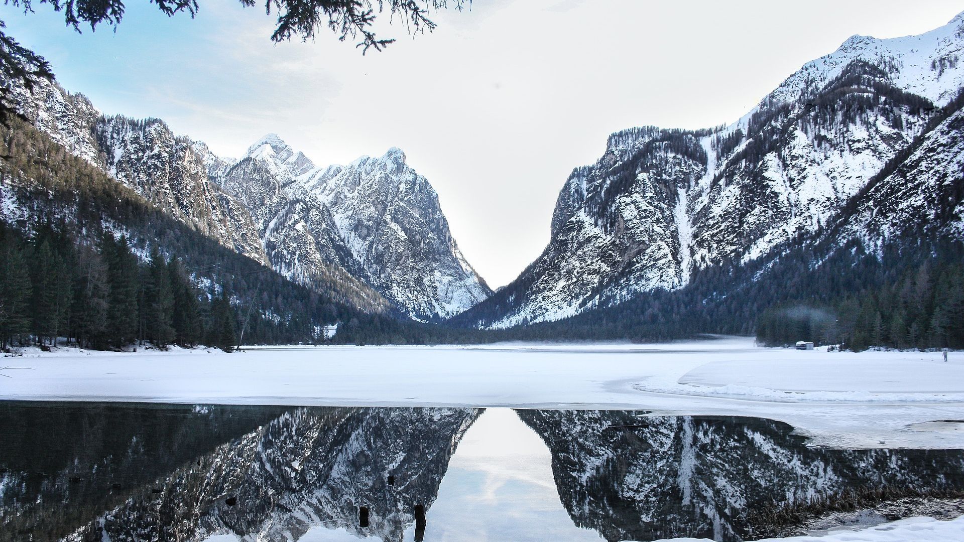 Invierno, Naturaleza, Nieve, Montaña, Fondo De Pantalla