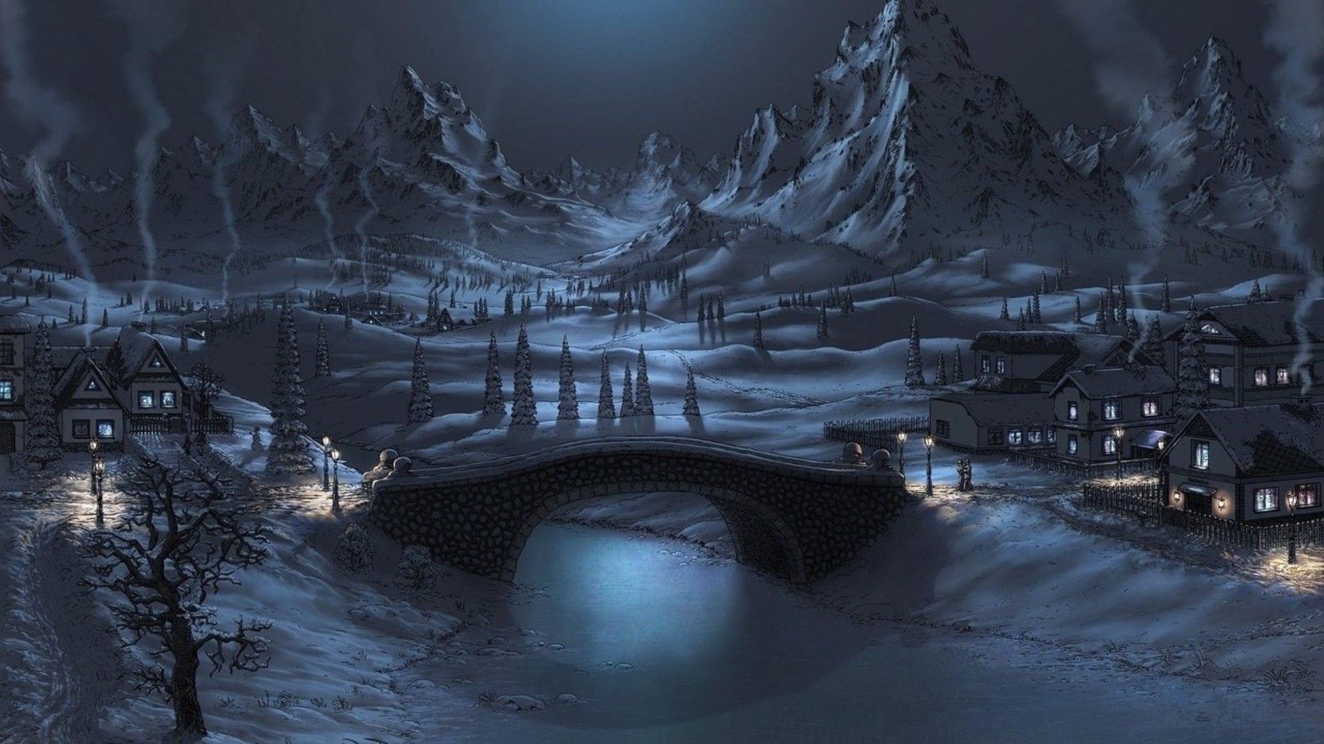 Snowy Wallpaper (más de 30 imágenes)