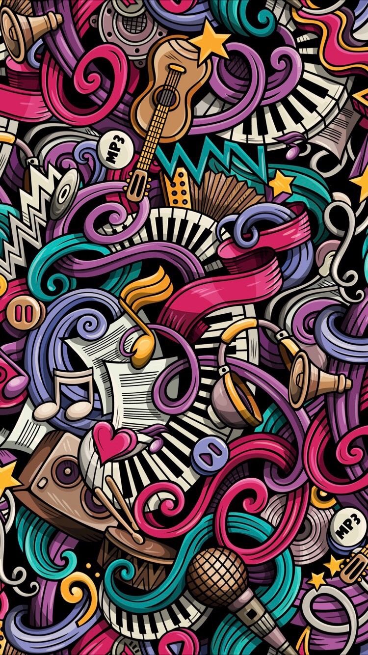 Fondo de pantalla de instrumento 750x1334