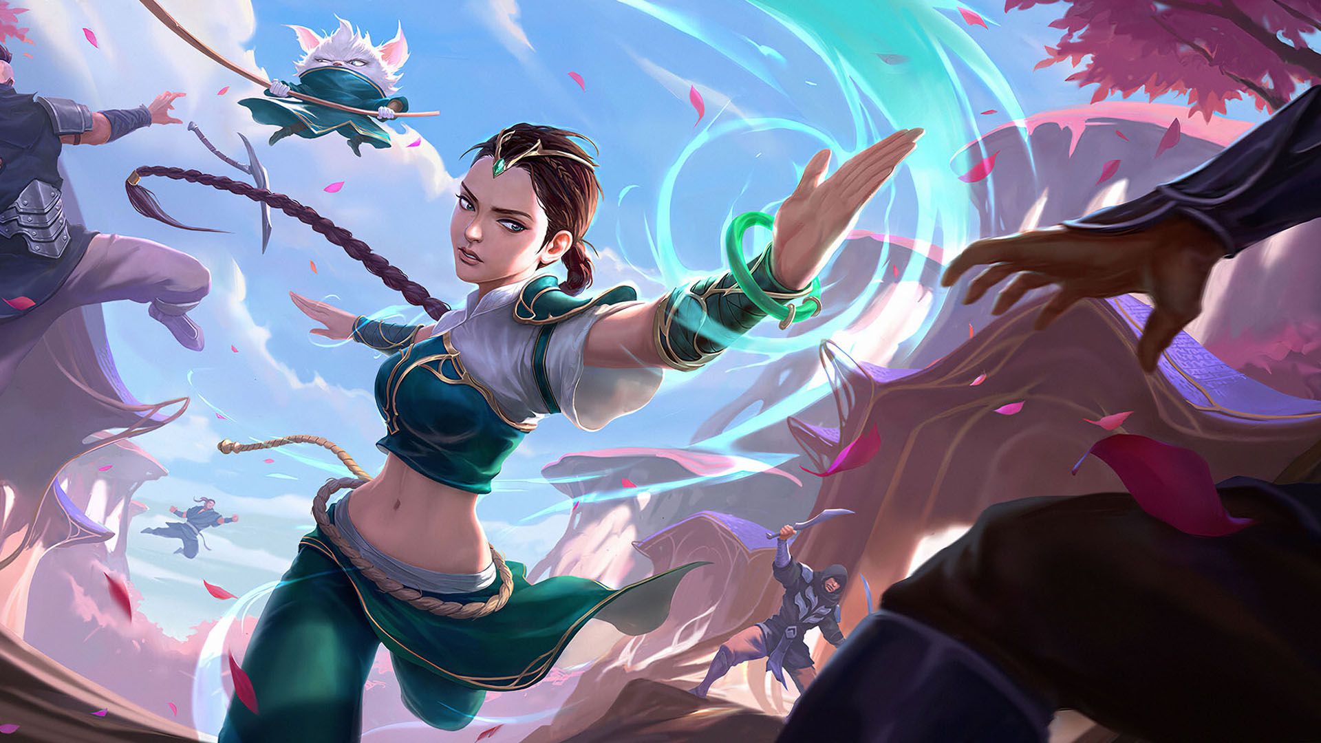 Fondo de pantalla de ninja 1920x1080