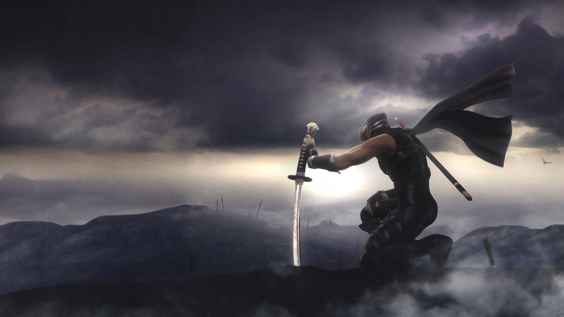 Fondo de pantalla de ninja 1920x1080